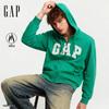 Gap Унисекс толстовка с капюшоном на молнии с логотипом и флисовой подкладкой