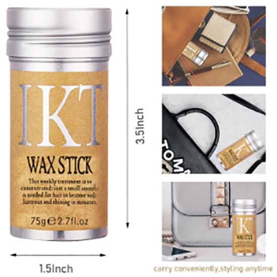 Профессиональный воск для волос, портативный идеальный воск для укладки волос, нежирный воск для укладки волос