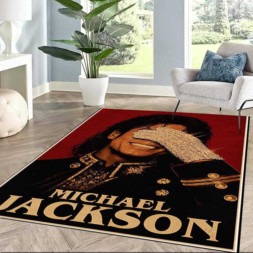 Michael Jackson 68 Area Rug Suitable for Decorate room Hallway Kitchen Entryway Antislip Carpet Anime Office Decor Wedding Party Gift
