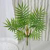 Real Touch Artificial Palm Leaves Branches Artificial Fern Office Desktop Decoration