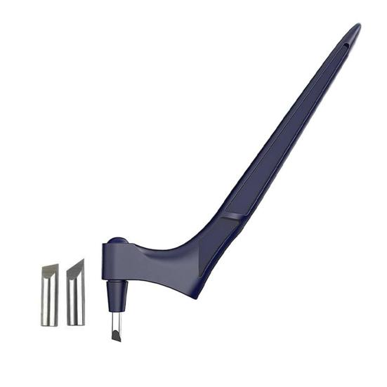 Ручка-резчик для поделок с эргономичной ручкой, вращающееся на 360 градусов лезвие из нержавеющей стали