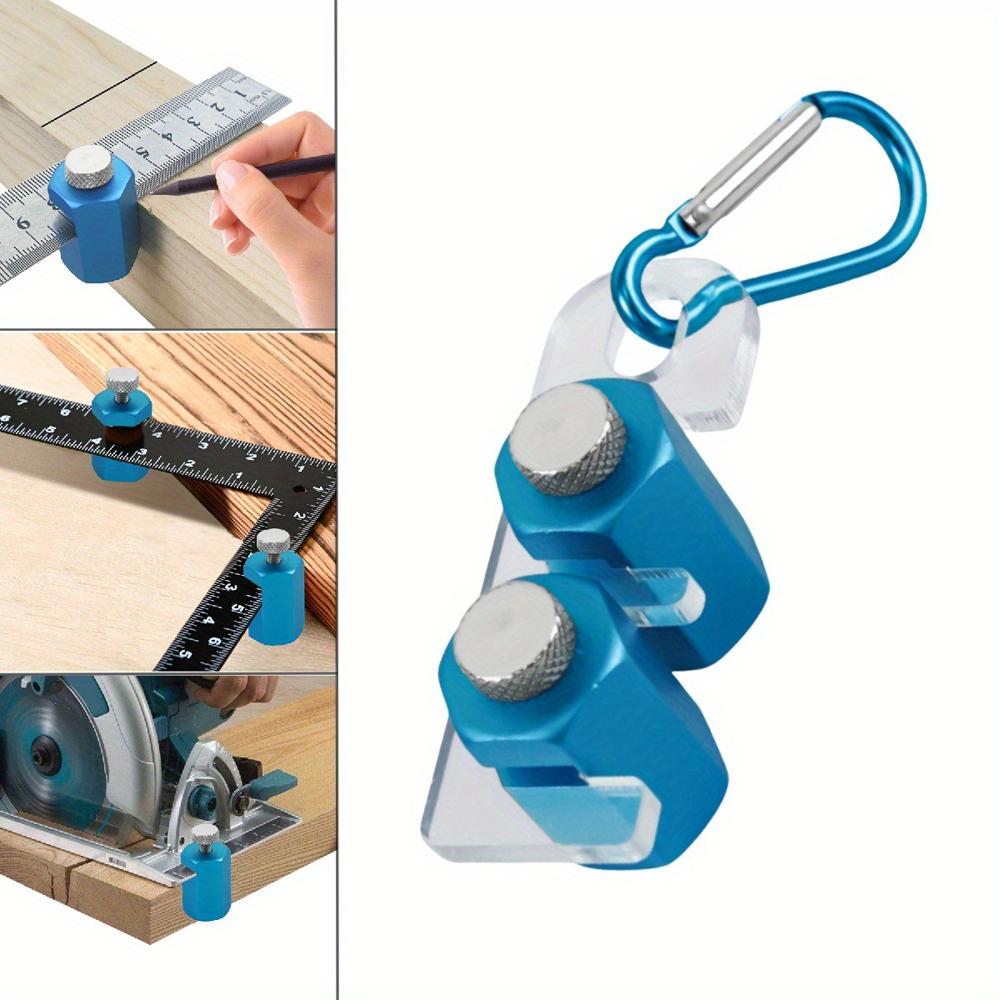 Комплект шаблонов для лестниц для рамных угольников с держателем и карабином, шестигранный плоский шаблон для рам из алюминиевого сплава