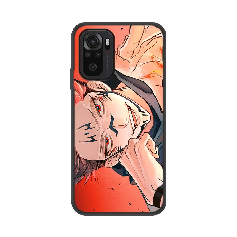 Чехол с аниме Jujutsu Kaisen для Xiaomi Redmi Note 11 10 9 Pro, чехол для Redmi Note 8 Pro 11S 8T 9T 9S 10S Note9 Pro, чехол Funda Etui