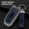Горячая автомобильная наклейка для корпуса чехла ключа Ford Кожаная оболочка для Ford Fusion Edge Mustang Explorer Expedition Bronco Ecosport Range