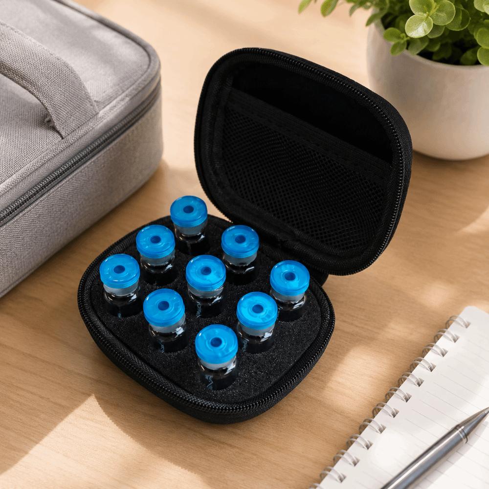3ML Insulin Vial Protector 6/9 Slots Essential Oils Carrying Box for Home