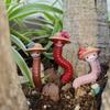 3PCS/SET Realistic Earthworm Flowerpot Decoration Resin Earthworm Ornaments  Indoor Plants