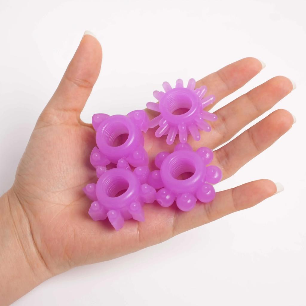 Soft Silicone Penis Cock Ring Delay Ejaculation Ball Scrotum Stretcher Adjustable Semen Sleeve Rings SM Bondage Sex Toy for Men