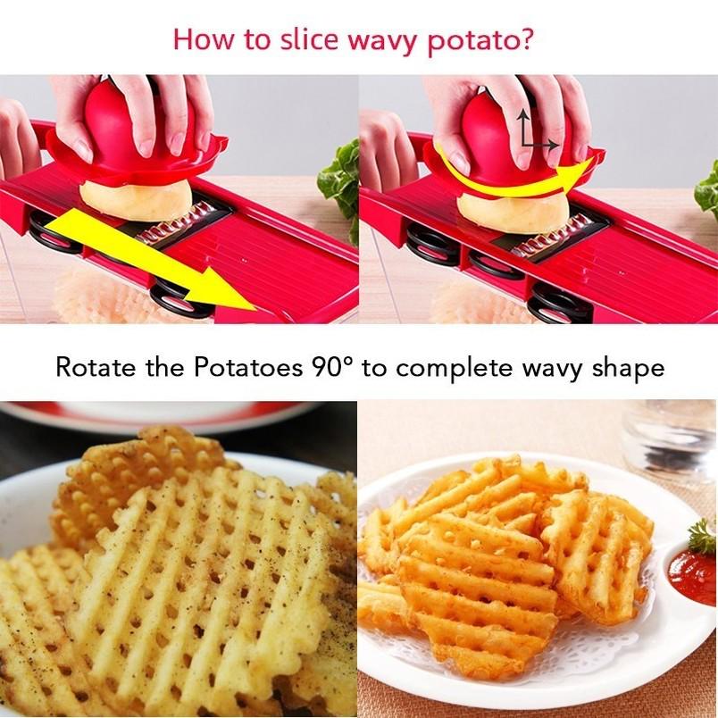 Кухонный гаджет для нарезки овощей