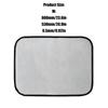 Filleted Corner Flame Retardant Rug Grey Camping Protection Rug  Outdoor Protection