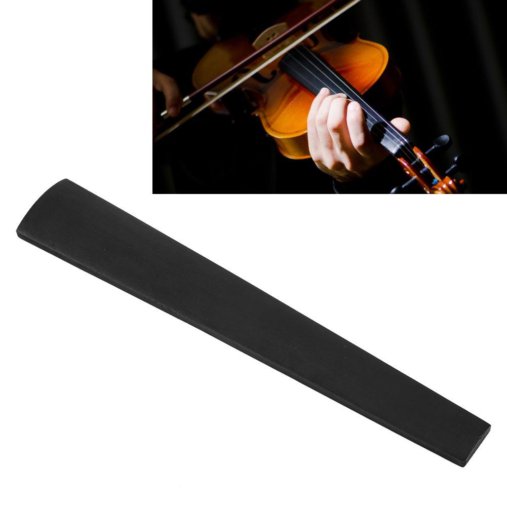 Накладка на гриф из черного дерева 215*35*5 мм для скрипки 4/4