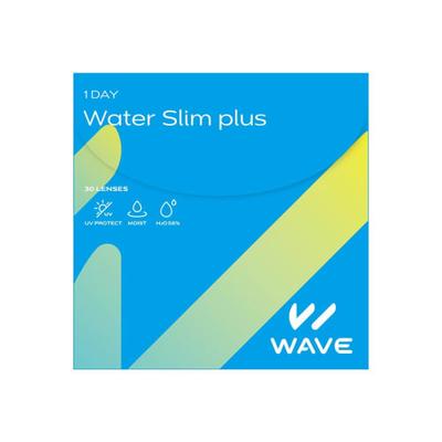 Контактные линзы WAVE 1-Day Water Slim Plus (5 линз в коробке) [БК] 8.8 [МОЩНОСТЬ] -0.50 Прозрачный