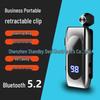 K55 Bluetooth 5.0 Клипсы-вкладыши с выдвижным механизмом: Умный, Универсальный, Идеальный для бизнеса и спорта
