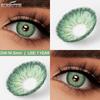 Eyeshare KING Series Dark Blue Colored Contact Lenses for Eyes Fashion Natural Yearly Lens 14.2mm 2pcs/pair