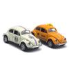 Miniature Simulation Back Car Model Diecast Alloy Pull Taxi Toy with Opening Door 0.0638888888888889 Scale Retro Car