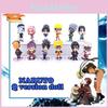 Charming 6 Pcs Sasuke Doll Set Featuring Beloved Naruto Animation Characters