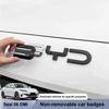 Для BYD Seal 06 DMI Seal 06 EV Модификация Переднего Эмблемы Автомобиля Черный Воин Значок Автомобиля Стили Покрытия Логотип из Углеродного Волокна