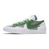 Sacai x Nike Blazer Low Classic Green Унисекс Кроссовки Средне-серый Белый DD1877-001