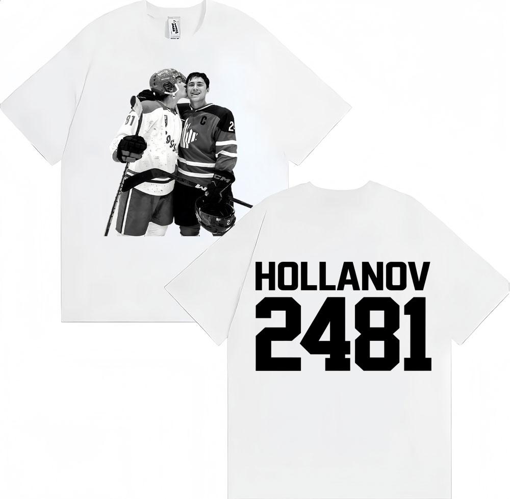 2026 Hot Heated Rivalry Shane Hollander Ilya Rozanov Hollanov 2481 T Shirts Men Vintage Fashion T Shirt Cotton Male Tshirt
