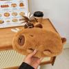 Capybara Pen Bag Zipper Pen Storage Bag Multifunctional Stationery Organizer  Gift