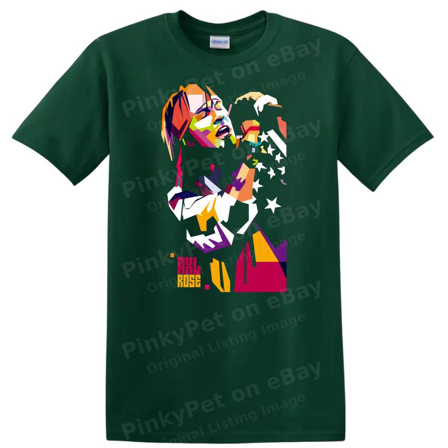 Abstract Art Portrait T Shirt Colorful Graphic Design Unique Tee