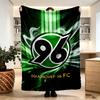 Hannover 96 Football Print Blanket - Soft & Comfortable, for Bedroom, Travel, Sofa, Home Decoration - Birthday Christmas Gift for Friend