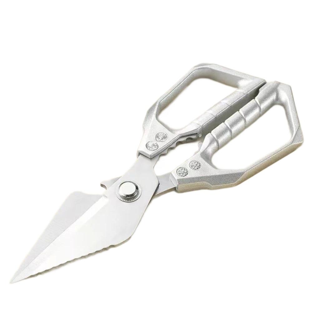 Stainless Steel Poultry Shears Ultra Sharp Chicken Bone Scissors Boning Scissors  For Camping
