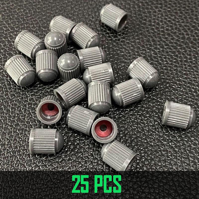 10/20/30/50/100Pcs TPMS Tire Valve Caps with Rubber Seal Plastic Wheel Caps Covers for TPMS Nipple Caps Car Tyre Accessories