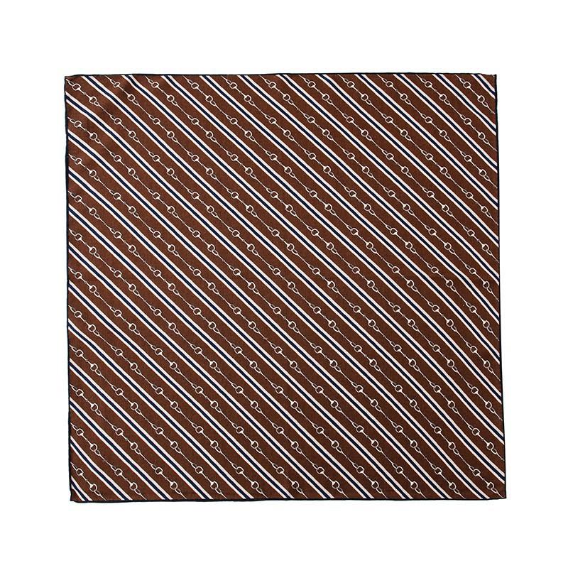 Silk Wool Double-sided Roman Car Mulberry Silk Large Square Scarf Autumn and Winter Warm Elegant Women's Square Scarf