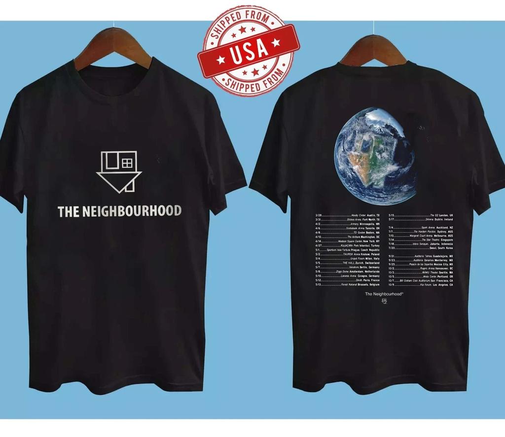 Футболка с концерта The Neighbourhood The World Tour 2026