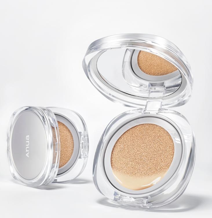Anua Светящаяся тональная основа-кушон – увлажняющее и сияющее покрытие для всех тонов кожи