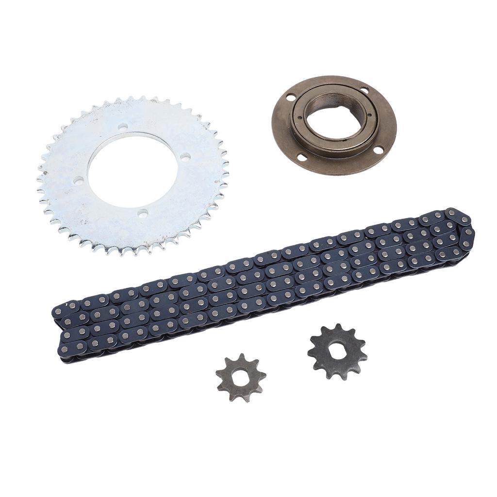 T8F Front and Rear Sprocket Chain Kit with 116 Links Chain 10mm 10TH 44T Rear Chain Sprocket Toothle
