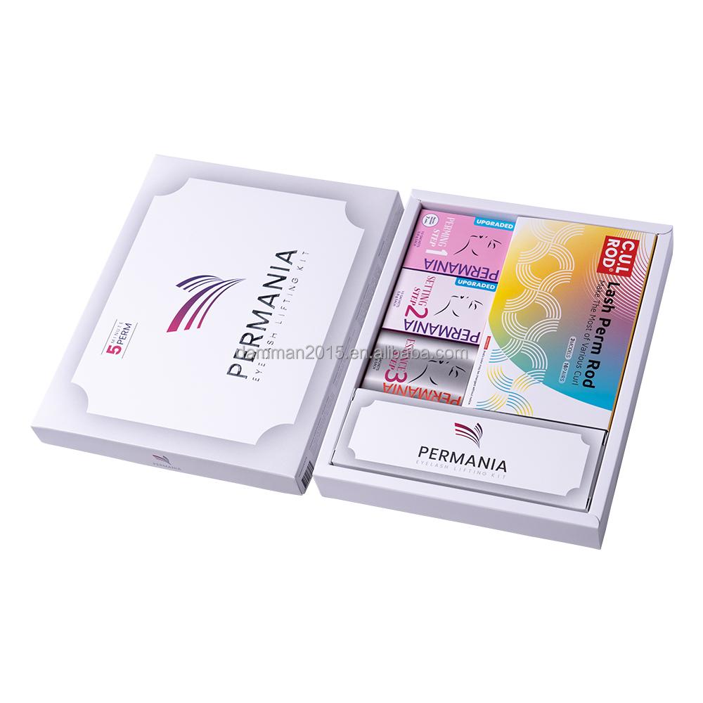 100% Korea Original Permania Lash Lifting Kit Best Mascara for Lash Lift 5 Mins Curling Eyelash Perm Kit