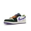 Кроссовки унисекс Air Jordan 1 Retro Low OG Doernbecher 2023 Green Gorge-Green Court-Purple FD9665-351