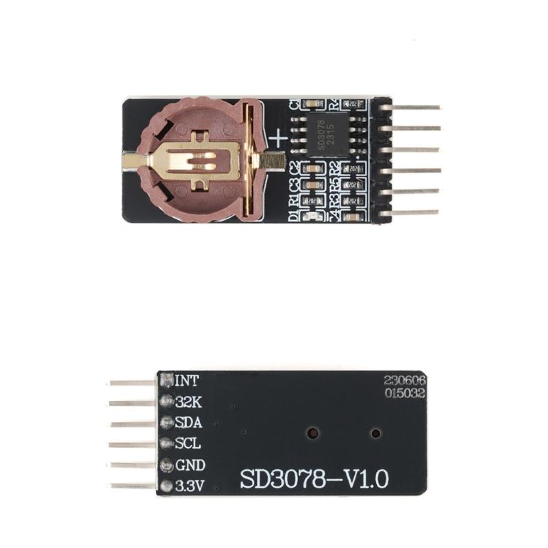 Low Power Real Time Clock Module With Temperature Compensation Wide Voltages Ranges I2C Communication For Wearable Devices