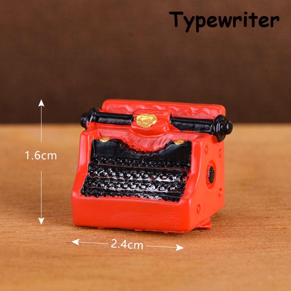 Ретро Кукольный домик Украшения Игрушка Домашний декор Мини Пианино Модель ТВ Мебель Фигурка Телефон