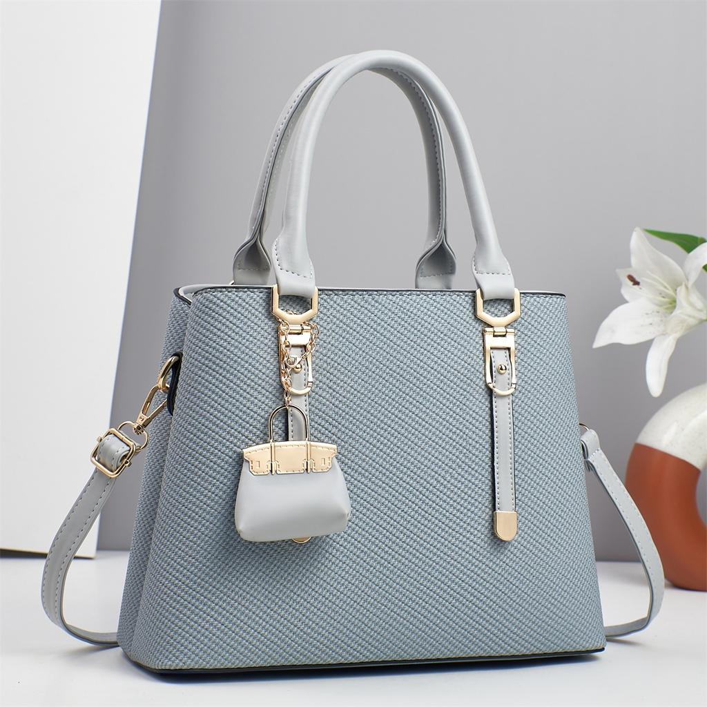 Новая высококачественная модная сумка, универсальная, большая вместительная сумка через плечо, простая и атмосферная сумка-тоут Macaron