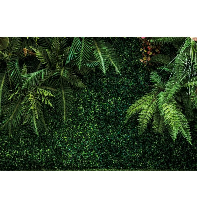 Tropical Green Leaves Backdrop Birthday Baby Shower Green Grass Wall Safari Jungle Wild One Party Wedding Photography Background