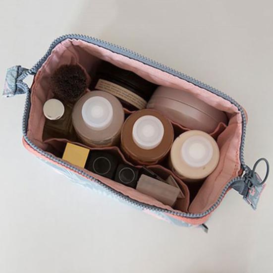Высококачественная косметичка из привлекательного хлопка большой вместимости