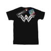 DC Comics Mens Wonder Woman Distressed Logo T-Shirt
