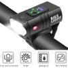 Велосипедный фонарь T6 LED Передний USB-перезаряжаемый Горный велосипед MTB Лампа Велосипед Фара Фонарик Велосипед Скутер задний