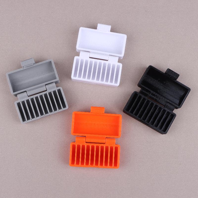 10-гнездовой бокс для батареек Cr2032/Cr2025, кейс для хранения батареек-таблеток, портативный защитный держатель для батареек, маленький органайзер для батареек