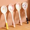 Керамическая ложка для супа, ложка для круп, милая бытовая посуда, расписанная кофейная ложка, ложка для варенья, подарочная ложка для десерта, кухонная утварь