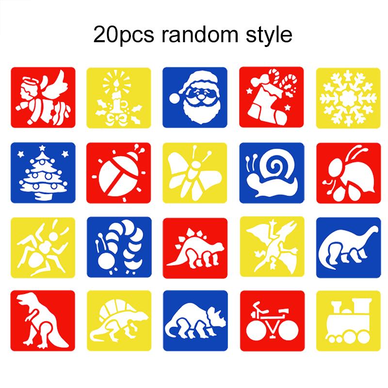 Набор губок, печатей и кистей для рисования Пигментная печать Культурное образование DIY Художественные принадлежности Реквизит для рисования Подходит для начинающих TMZ