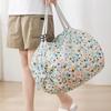 Reusable Beach Bag Portable Foldable Eco Bag Grocery Bag Travel Shoulder Handbag  Supermarket