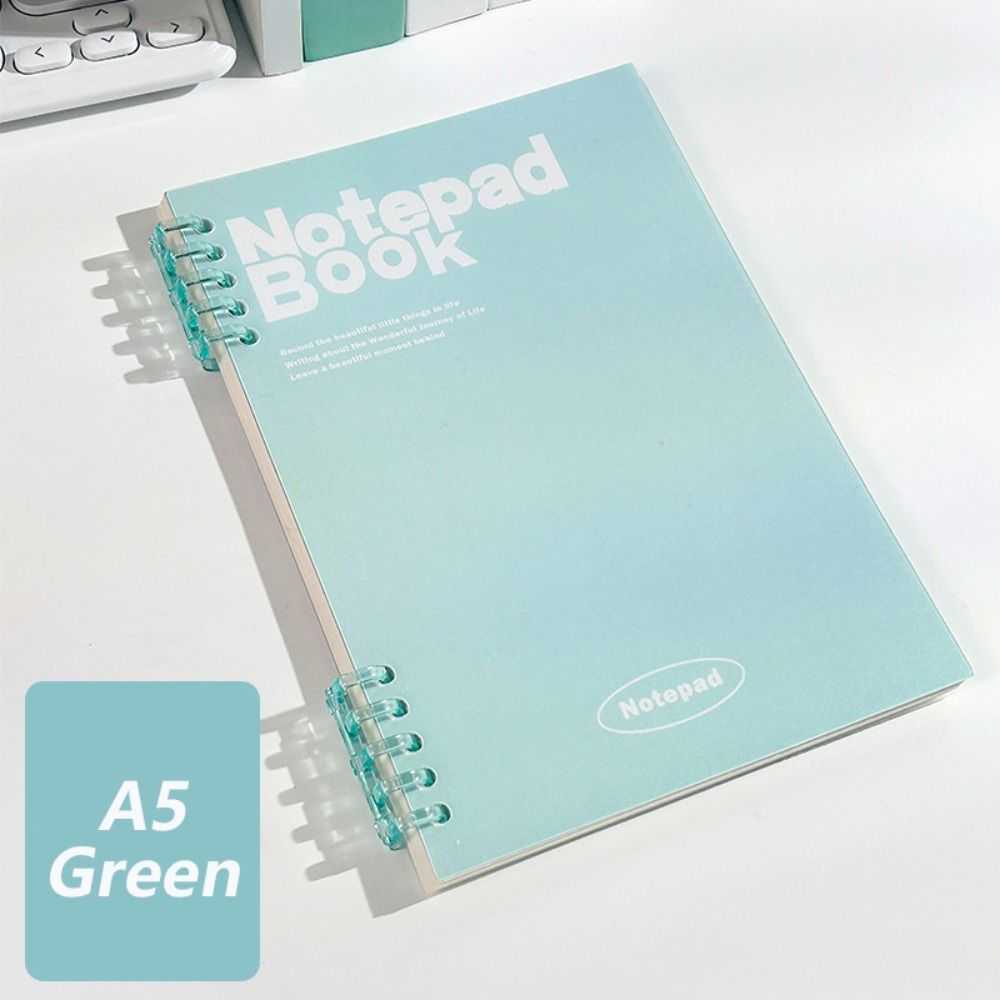 A5/B5 Loose Leaf Notebook Horizontal Line Journal Planner High Quality Hand Account Book Student