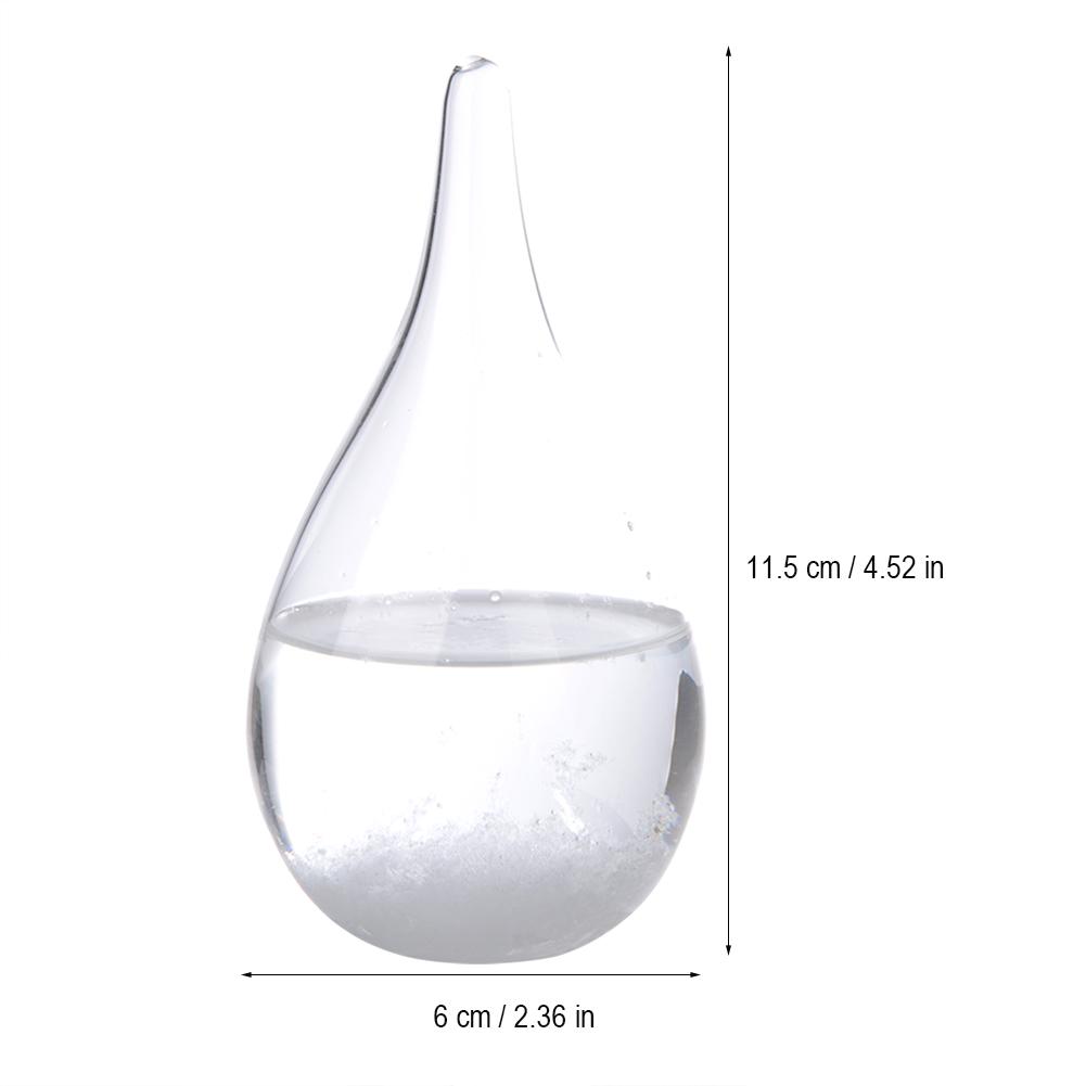 Water Droplets Windstorm Glass Weather Forecast Bottle Crystal Chemistry Decor