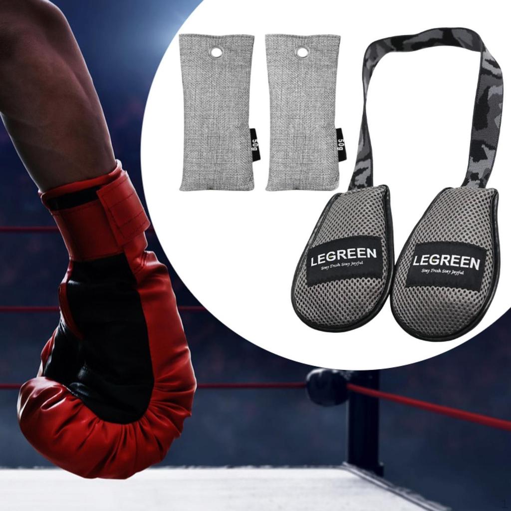 Boxing Gloves Portable Air Freshener Bags Car Cleaning Bag