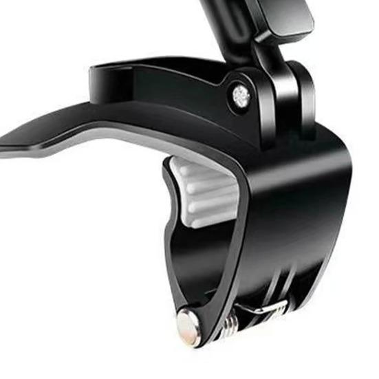 Автомобильный держатель для телефона, крепление для громкой связи заднего вида, зеркало для телефона, подставка для вождения, навигационная подставка для 3-7 дюймов