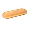 Bamboo Tray Decorative Bathroom Counter Tray Rounded Edges Bamboo Candle Holder Home Decor Countertop Organizer Holder for Soap