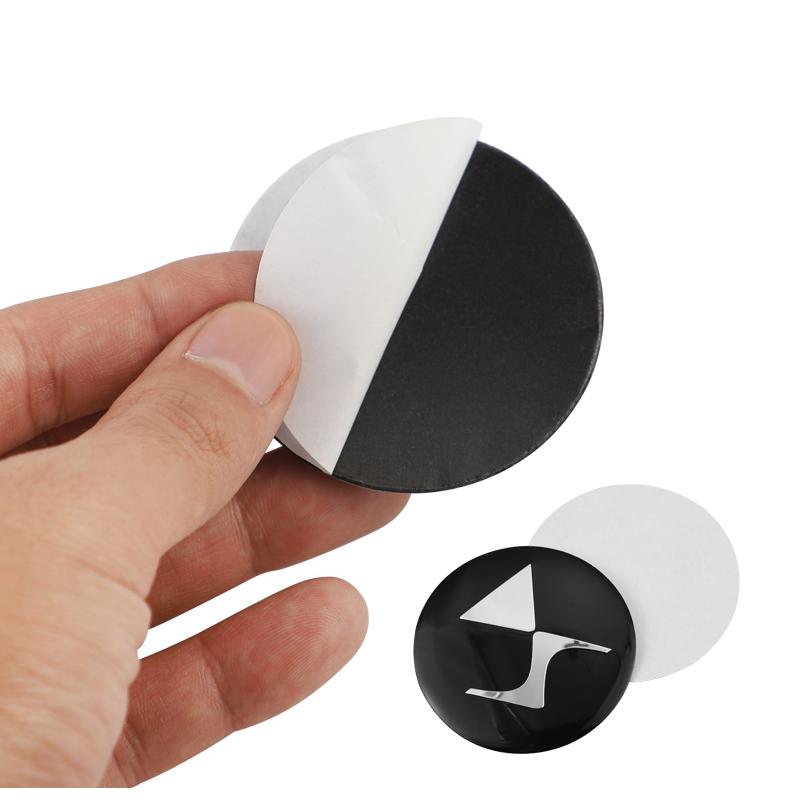 4Pcs Car Wheel Center Hub Cap Rim Cover Stickers For DS DS4S DS5 5LS DS3 DS4 DS6 DS7 DS9 WILD RUBIS SPIRIT E-Tense AutoEmblem